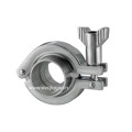 Forjado sanitário Stainess aço Tri Clover Quick Release Pipe Clamp